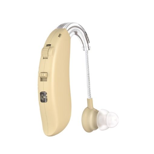 GM-301 Rechargeable Hearing Aid Sound Amplifier, Skin Color, No Bluetooth - 1