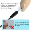 Rechargeable GM-301 Hearing Aid Sound Amplifier, No Bluetooth, Black - 5