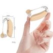 Rechargeable GM-301 Hearing Aid Sound Amplifier, Skin Color+White - 2