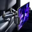 Rotatable Car Rear Pillow Phone Tablet Holder Bracket - Black - 2