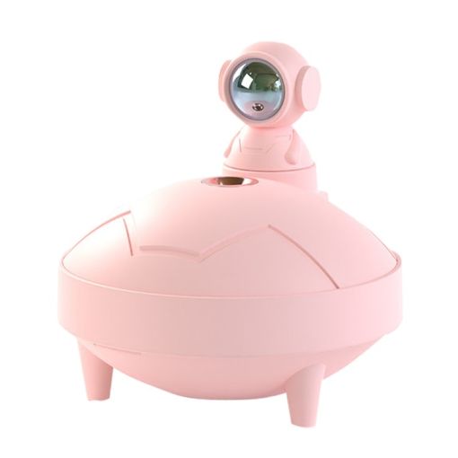 Pink Astronaut Humidifier & Air Sprayer with Sunset Lights - 1