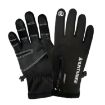 HUNTRANGE A022 Waterproof Touch Screen Riding Gloves, Size M, Black - 1
