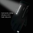 HUNTRANGE A022 XL Gray Waterproof Touch Screen Riding Gloves - 4