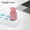 iPhone 11/12 Power Adapter & Cable Organizer Set - 2pcs Grey Case - 6