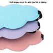 Pink 3D Cloud Eye Mask - Ice Silk Memory Foam Sleep Comfort Mask - 2