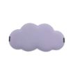 Purple 3D Cloud Eye Mask - Ice Silk & Memory Foam for Sleep Comfort - 1