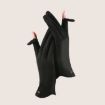 Women's Black Touch Screen Velvet Riding Gloves - One Size, Keep Warm - 1