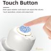 GM-902 Wireless Magnetic Charging Hearing Aids for Elderly (Red/Blue+Black) - 5