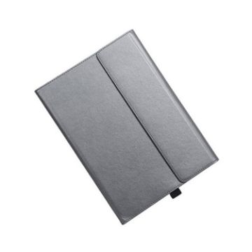 Microsoft Surface Pro 9 Tablet Case Holder - Microfiber Lambskin Gray - 1