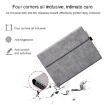 Microsoft Surface Pro 8 Tablet Case Holder - Microfiber Lambskin Black - 4