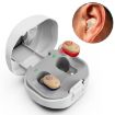 Z-127C TWS Hearing Aid Sound Amplifier Auxiliary Listener (Red Blue) - 1