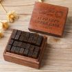 Vintage Wooden Alphabet & Number Stamps Set - 28PCS DIY Diary Handbook - 1