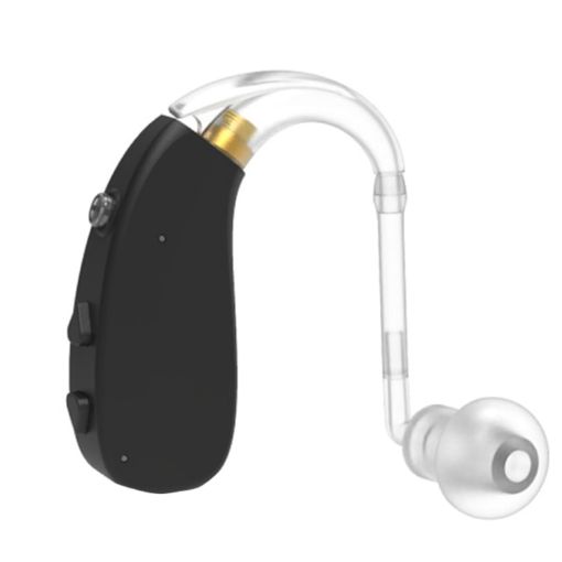 Digital Hearing Aid Sound Amplifier EN-T201A for Elderly - Black - 1