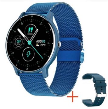 Mesh Blue BW0223 Smart Watch - Heart Rate, Blood Oxygen & Pressure Monitor - 1