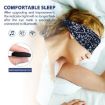 Wireless Sleep Headphones Headband for Yoga Running Meditation (Deep Blue) - 4