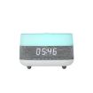 Bluetooth Clock Aromatherapy Humidifier 300ml, Seven-color Light, EU Plug - 2