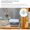 Bluetooth Clock Aromatherapy Humidifier 300ml, Seven-color Light, EU Plug - 4