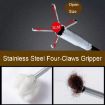 160cm Multifunctional Four-claw Grapple Bendable Hose Sewer Dredge - 3