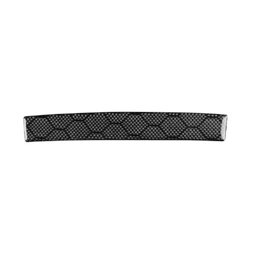 Infiniti G37/G25/Q60 CD Panel Lower Decorative Strip Sticker Black - 1