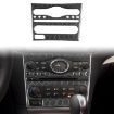 Infiniti G35/G37/G25/Q60 Console CD AC Switch Panel Sticker Black - 2