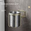 Wall-mounted Stainless Steel Ashtray with Smoke Buckle, No Punching Needed - 4