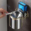 Wall-mounted Stainless Steel Ashtray with Smoke Buckle, No Punching Needed - 5