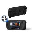 Steam Deck V V4-1 Pocket Console Black Silicone Non-slip Case with Holder - 1
