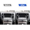 Infiniti G35/G37/G25/Q60 Air Outlet Sticker Set - Black (2pcs) - 5