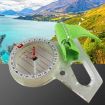 DJ47-1 Outdoor Thumb Wearable Compass with Luminous Dot - Compact & Durable - 1