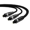 EMK 1 to 2 Audio Optical Digital Cable - 1.5m + 1m Length - 5