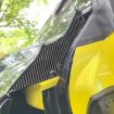 Chevrolet Corvette C8 Rear Door Inner Frame Sticker Set - Black (2pcs) - 6