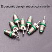R134A Auto AC Valve Core Fast Exhaust Valve (Green) - 3
