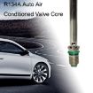 R134A Auto AC Valve Core Fast Exhaust Valve (Green) - 5