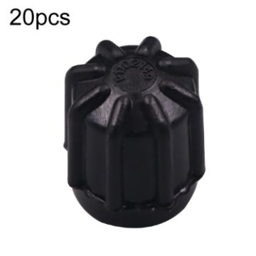 20pcs Small Car AC Dustproof Plastic Valve Leakproof Caps - 1