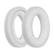 Parrot Zik Earphone Cover 2pcs - Soft & Breathable (White) - 1