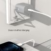 Huawei Honor 40W AC01 Charger Silicone Protective Cover - White - 4