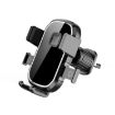 Mirror Black Car Air Outlet Hook Mobile Phone Holder for Navigation - 1