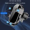 Mirror Black Car Air Outlet Hook Mobile Phone Holder for Navigation - 3