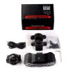 SF31 Bicycle Smart Brake Taillight USB LED Alerter for Night Riding (Black) - 7