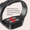 Portable Black Insomnia Soothing Massage Instrument - Sleep Aid Watch - 5