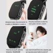 Portable Black Insomnia Soothing Massage Instrument - Sleep Aid Watch - 8