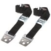 TV & Furniture Anti Tip Straps - Baby Safety Lock, 2pcs, Silver, 2.5x80cm - 1
