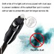 EMK QH/A6.0 3m Digital Optical Fiber Audio Cable - Black - 4