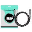 EMK QH/A6.0 3m Digital Optical Fiber Audio Cable - Black - 5