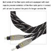 EMK HB/A6.0 SPDIF Digital Audio Optical Fiber Cable 5m (Black White) - 6