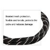 EMK HB/A6.0 SPDIF Digital Audio Optical Fiber Cable 10m (Black White) - 4