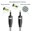 EMK QH4.0 Mini Toslink 3.5mm SPDIF Audio Optical Cable 3m - Black - 3