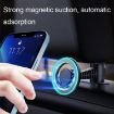 D19 Car Magnetic Phone Holder Rotatable Metal Bracket, Air Outlet Black - 4