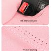 Red Flip-fur Car Cushion - Breathable Ventilation for All Seasons - 4