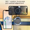 D27 Black Car Magnetic Telescopic Folding Phone Holder for Navigation - 4